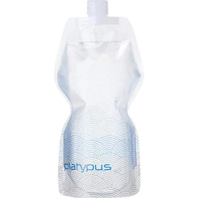 Afbeelding van Waterfles Platypus SoftBottle Closure Cap Waves 1L