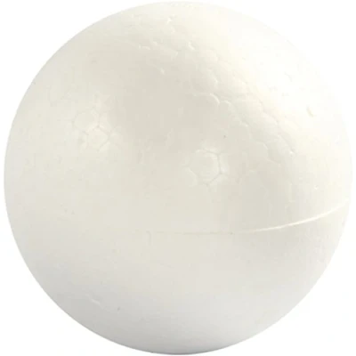 Afbeelding van Creotime Styropor model Ballen 7 Cm Wit 5 Stuks