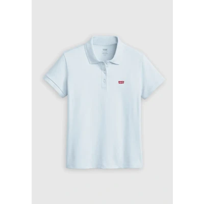 Afbeelding van Levi&#039;s LSE HM poloshirt voor dames, kleur skyway, maat L, L