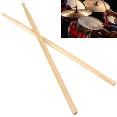Afbeelding van Origlam drumsticks 5A drumstick, klassieke esdoorn drumsticks, esdoornhout houten tip drumstick voor studenten en volwassenen