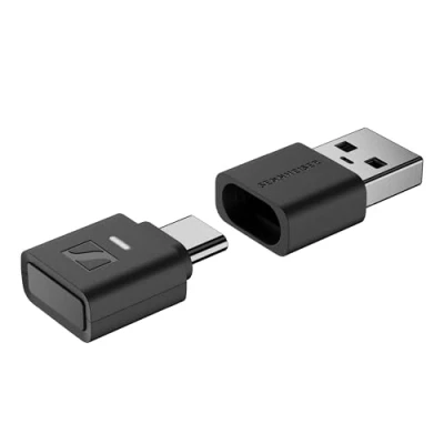 Afbeelding van Sennheiser BTD 700 Bluetooth USB dongel aptX Lossless, Auracast, plug and play audiozender voor hoofdtelefoons en speakers Ultralage latentie, 5.4, compatibel met C A
