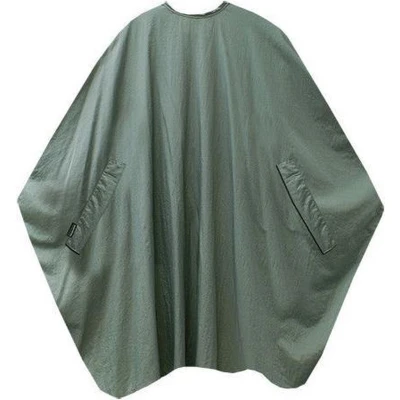 Afbeelding van Trend Design Kapmantel Classic button grijs 135x150cm Haibu by Kapperskorting.com