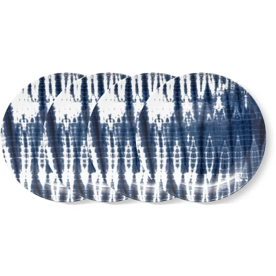 Afbeelding van vtwonen Tie Dye Borden Ontbijtborden Bord Serviesset van 4 23cm