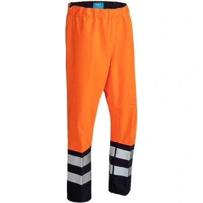 Afbeelding van Werkbroek Hovi Oranje/marine, Maat EEL