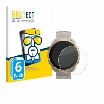 Afbeelding van BROTECT Screenprotector voor Polar Vantage M3 Folie Beschermfolie Beschermglas transparant (6 Stuks)