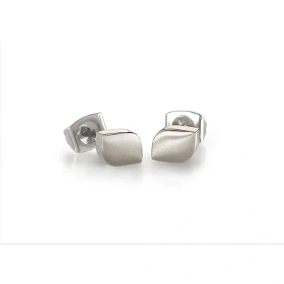 Afbeelding van Boccia 05008 01 Oorknoppen titanium zilverkleurig 6 x 8 mm