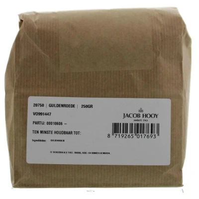 Afbeelding van Jacob Hooy Guldenroede Blad Gesneden 250gr