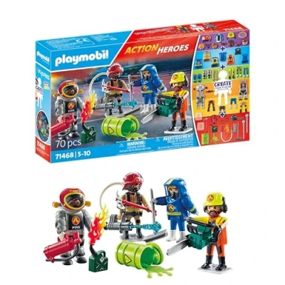 Afbeelding van Playmobil 71468 Action Heroes My Figures Brandweer