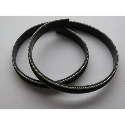 Afbeelding van Band fluweel plat 10mmx2mm zwart 50CM 12291 9101