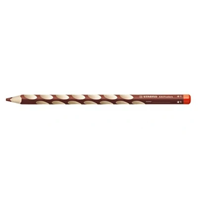 Afbeelding van STABILO EASYcolors Ergonomisch Kleurpotlood Rechtshandig Extra Dikke 4.2 mm Kern Bruin