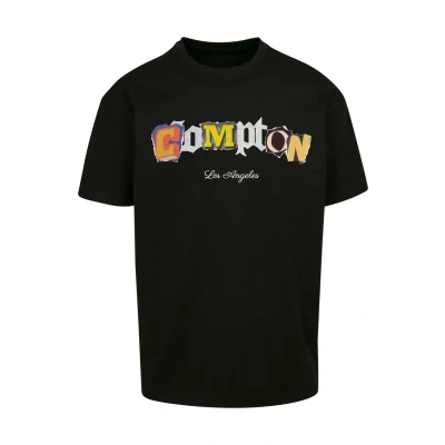 Afbeelding van Upscale by Mister Tee Compton L A Tshirt print, Heren, Maat: 4XL, Black