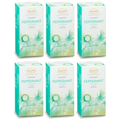Afbeelding van Ronnefeldt Teavelope® Peppermint / pepermunt, kruidenthee, set van 6, 300 g (6 x 50 g)