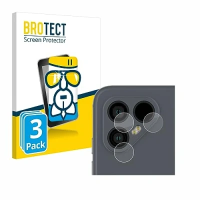 Afbeelding van BROTECT Screenprotector voor Fairphone 4 (ALLEEN Camera Lens) Folie Beschermfolie Beschermglas transparant (3 Stuks)