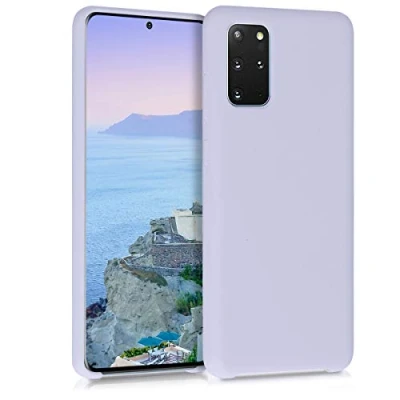 Afbeelding van kwmobile telefoonhoesje compatibel met Samsung Galaxy S20 Plus hoesje Zachte case voor smartphone Back cover in pastel lavendel