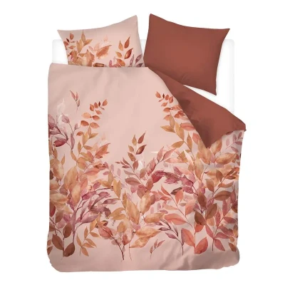 Afbeelding van Snoozing Ulvi Dekbedovertrek Tweepersoons 200x200/220 cm Terra