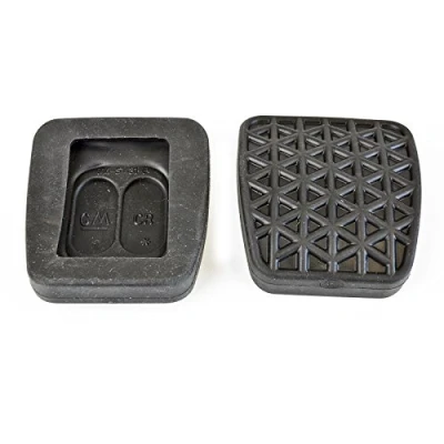 Afbeelding van 2x rempedaal koppelingspedaal rubberen bekleding geschikt voor Opel Astra Zafira 58 mm x 55 0560195