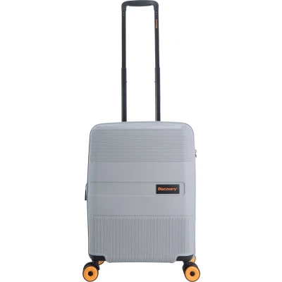 Afbeelding van Discovery Trails Handbagage Harde koffer / Trolley Reiskoffer (Small) Zilver