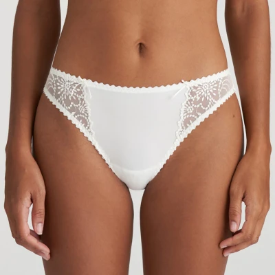 Afbeelding van Marie Jo dames Jane slip met kant in de kleur Gebroken wit, maat: 36