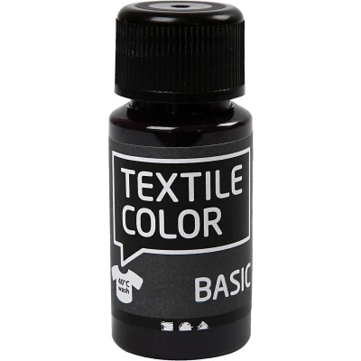 Afbeelding van Creativ Company Textile Color Semi dekkende Textielverf Rood Paars, 50ml
