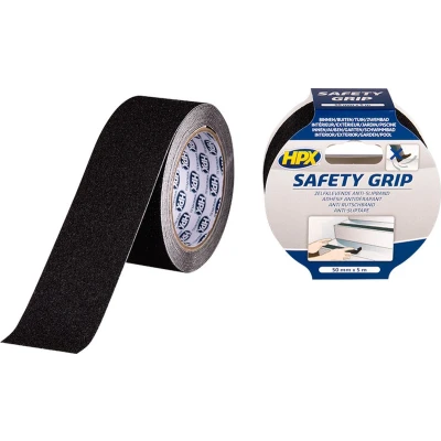 Afbeelding van HPX Anti slip tape zwart 50mm x 5m