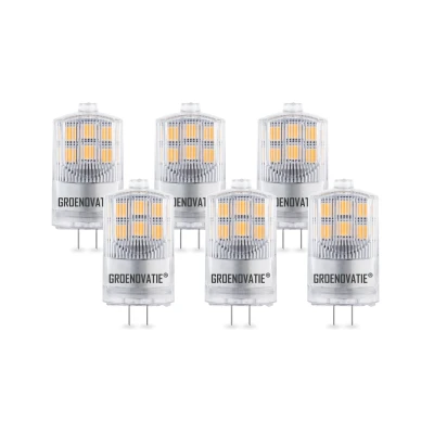 Afbeelding van G4 LED Lamp 2W Warm Wit 6 Pack