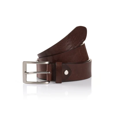 Afbeelding van TOM Tailor Ttjaden Riem, Heren, Maat: 100, Brown uni