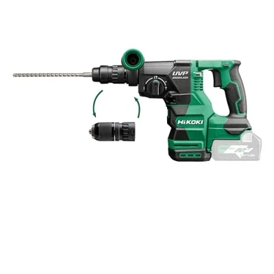 Afbeelding van HIKOKI DH3628DCW4Z 36V accu combihamer SDS Plus + verwisselbare boorhouder (zonder en lader)