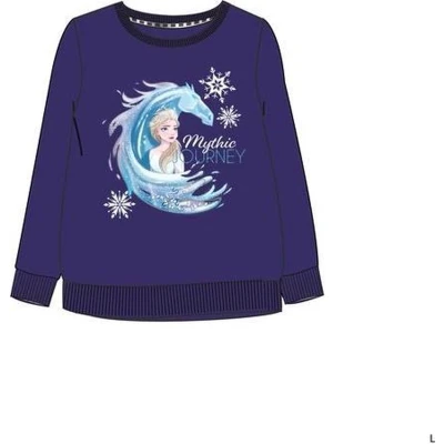 Afbeelding van Disney Frozen 2 sweater Elsa en The Nokk donkerblauw Maat 104 / 4 jaar