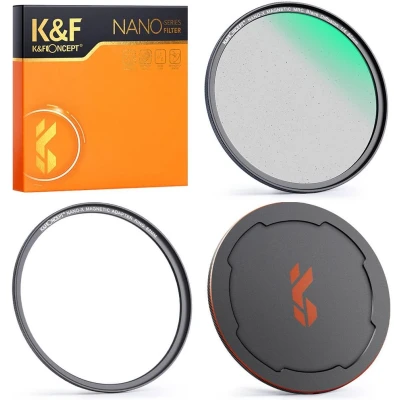 Afbeelding van K&amp;F Concept Magnetic 1/4 Black Mist Filter Nano X 82mm