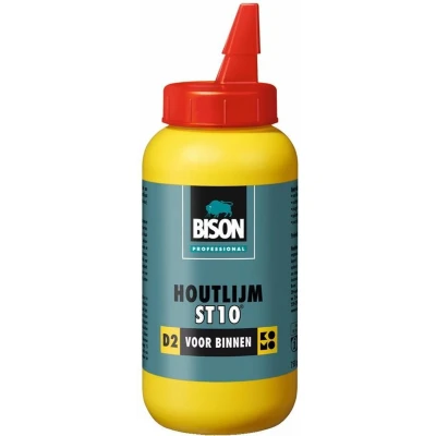 Afbeelding van Bison Prof Houtlijm St10 D2 Bot 250G*12 Nl 1337102