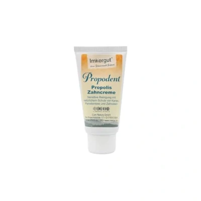 Afbeelding van Imkergut Propodent Propolis Tandpasta, zonder fluoride, verzorgt tanden en tandvlees, 75 ml