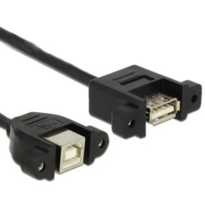 Afbeelding van USB A naar B inbouw printerkabel Delock