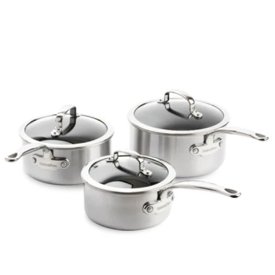 Afbeelding van GreenPan Pannenset Premiere 3 Delig
