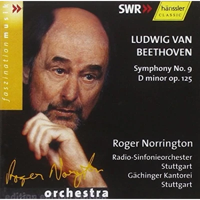 Afbeelding van Radio Synfonieorchester Stuttgart, Gächinger Kantorei Roger Norrington Beethoven: Symphony No.9 D Minor Op.125 (CD)