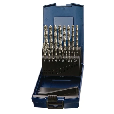 Afbeelding van Promat metaalborenset HSS Co DIN338 A190 1 10 19 delig