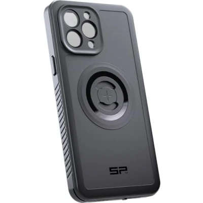 Afbeelding van Apple iPhone 13 Pro Max MagSafe Hoesje Kunststof SP Connect Backcover/Hardcase Zwart Telefoonhoesje Shockproof/Valbescherming
