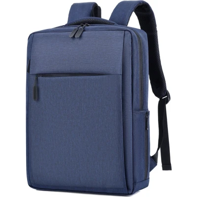 Afbeelding van Case2go Rugzak 15.6 Inch Rugtas Met Verstelbare Schouderbanden Extra vakken Waterafstotend Donker Blauw