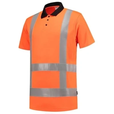 Afbeelding van Tricorp Hi Vis Poloshirt RWS Oranje Maat XS