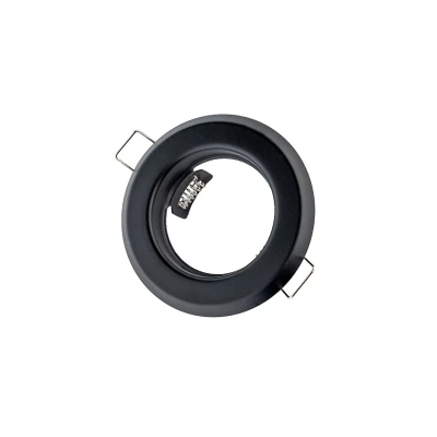 Afbeelding van Inbouwspot, Rond, Vast, Mat Zwart GU5.3 / MR16 Fitting (12V) Standaard