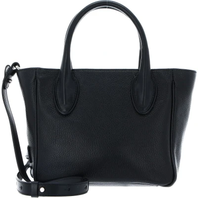 Afbeelding van GIANNI CHIARINI Leren Handtas Schoudertas Cyndi Handbag Nero Zwart