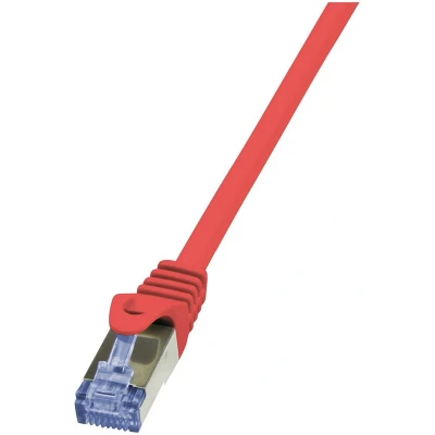Afbeelding van LogiLink Cat6a S/FTP, 2m netwerkkabel S/FTP (S STP) Rood