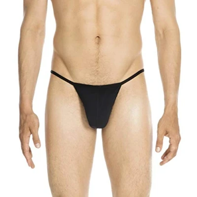 Afbeelding van Hom heren Plume G string in de kleur Zwart, maat: XL