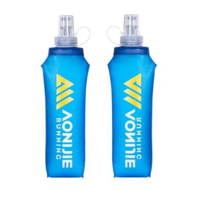 Afbeelding van AONIJIE 2 stuks 250 ml/350 ml/450 ml/500 ml/600 ml opvouwbare BPA vrije TPU drinkflessen sportfles (500 2pcs new)
