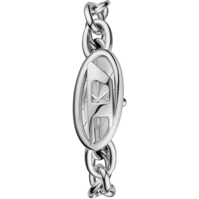 Afbeelding van Diesel DERA Horloge silvercoloured, Dames, Maat: One Size, Silver coloured