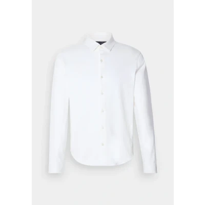 Afbeelding van Marc O&#039;Polo Shirt LONG Sleeve Designed FOR Circularity Overhemd, Heren, Maat: XXL, Egg white