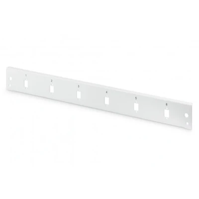 Afbeelding van DIGITUS FO splitterbox voorpaneel glasvezel patchpaneel 6x SC SX, LC DX 19 inch 1U snelkoppeling grijs