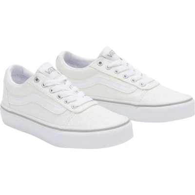 Afbeelding van Vans WARD DOTS Sneakers laag voor kinderen, Maat: 34, White glitter Kunststof/ textiel