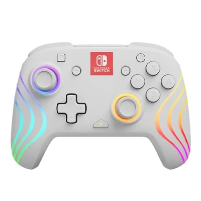 Afbeelding van Afterglow WAVE Wireless Controller White (Nintendo Switch)