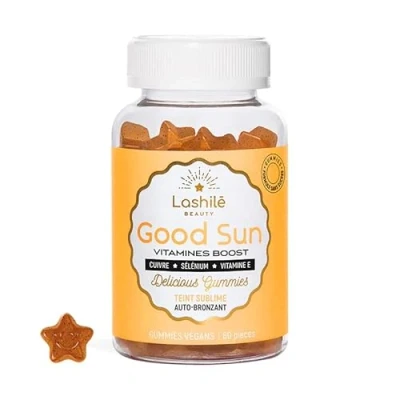 Afbeelding van Lashilé Beauty Good Sun Vitaminen Boost Teint Sublime Auto Bronzant 60 Gummies
