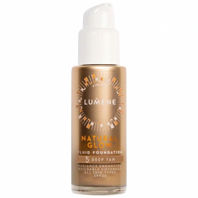 Afbeelding van Lumene Natural Glow Fluid Foundation SPF20 5 Deep Tan (30 ml)